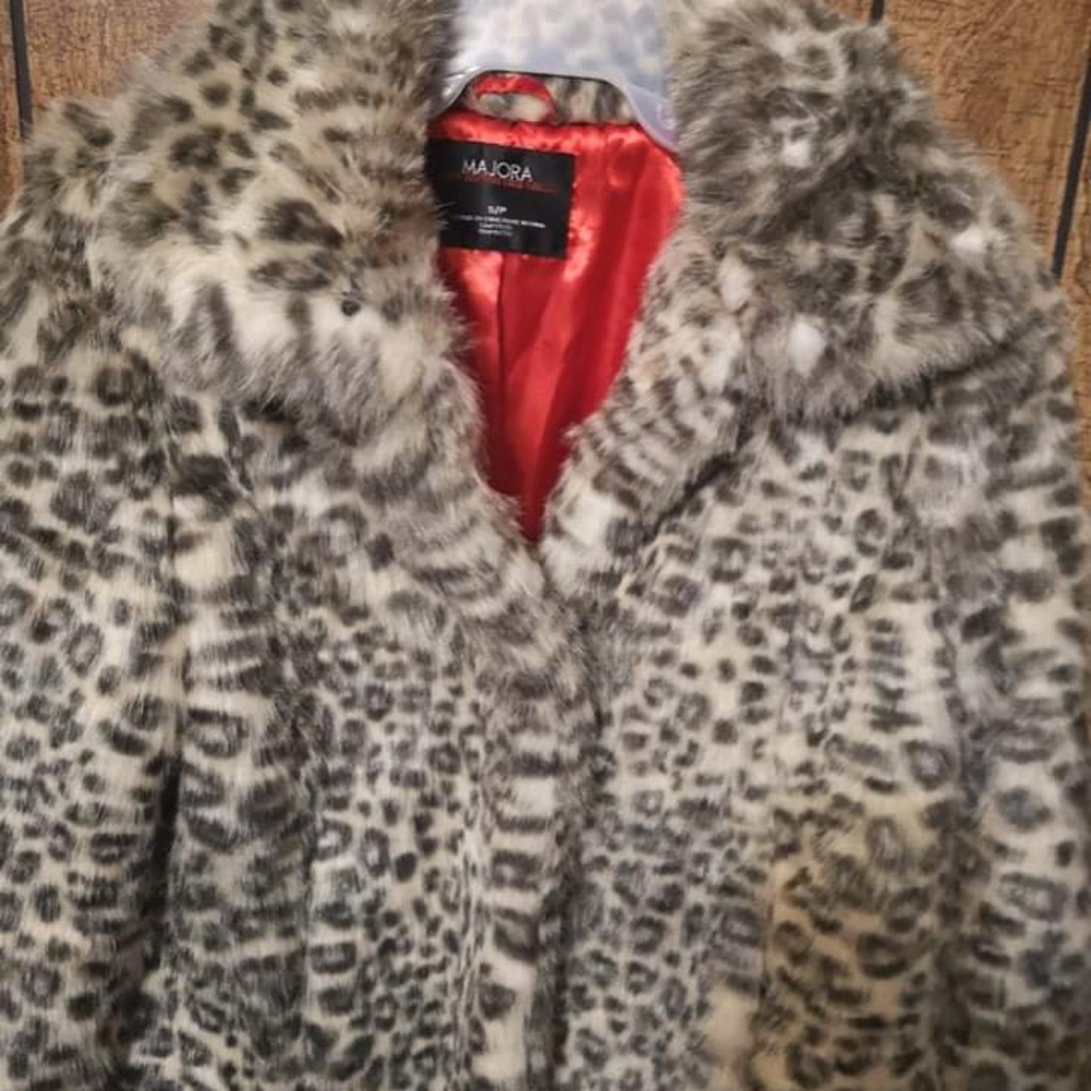 Leopard print jacket